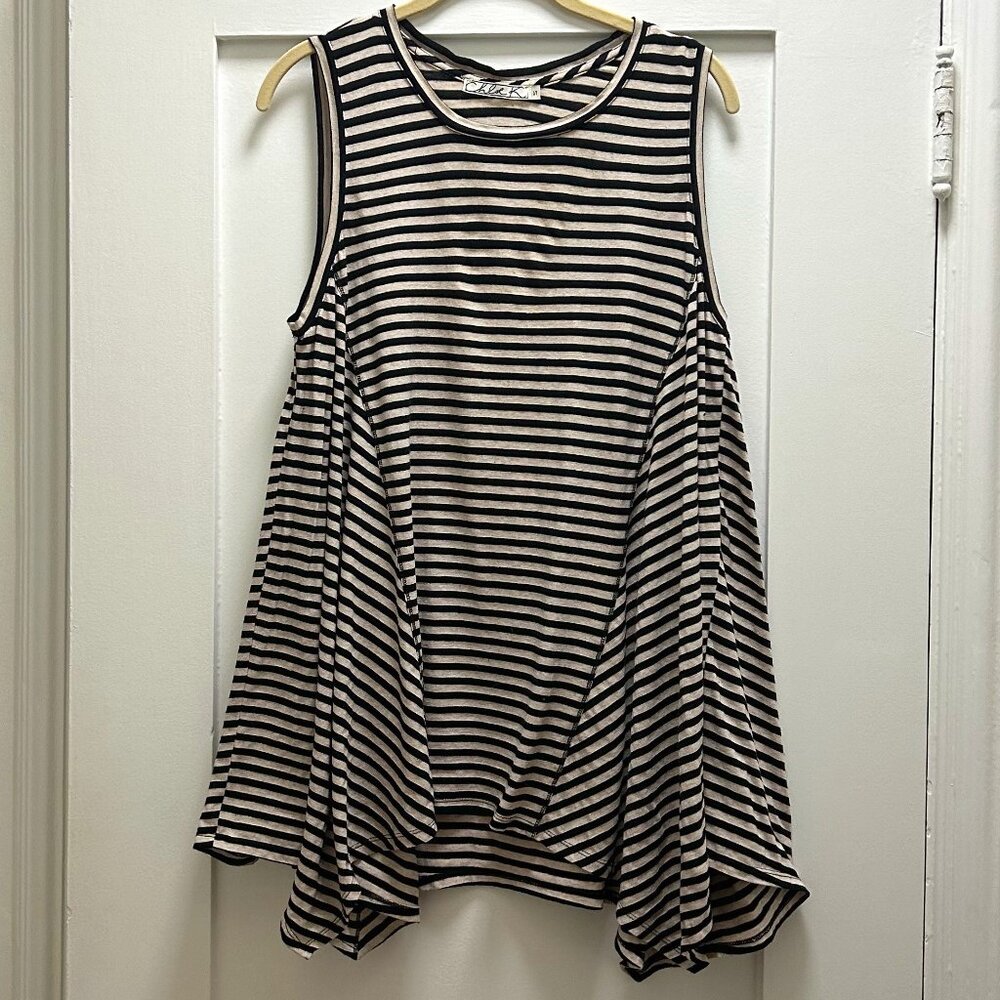 Chloe K - Striped Tank Top Tunic